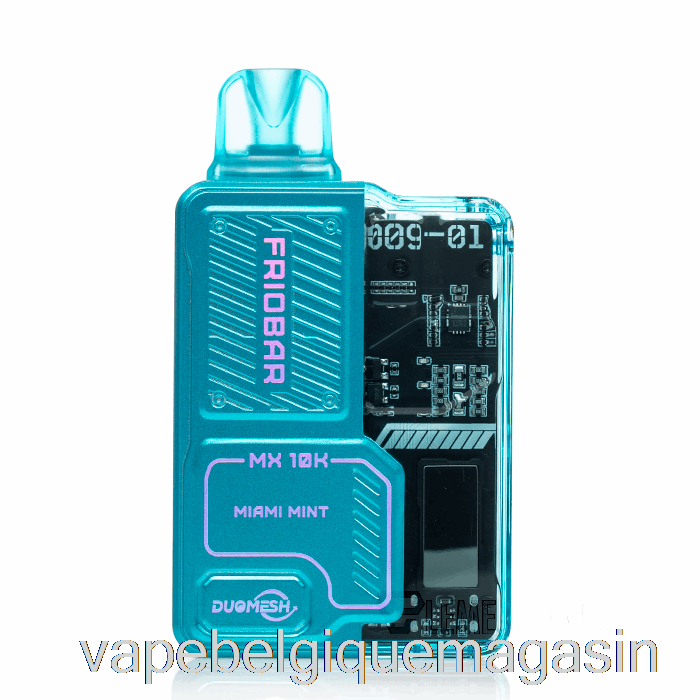 Vape Belgique Freemax Friobar Mx 10k Jetable Miami Menthe